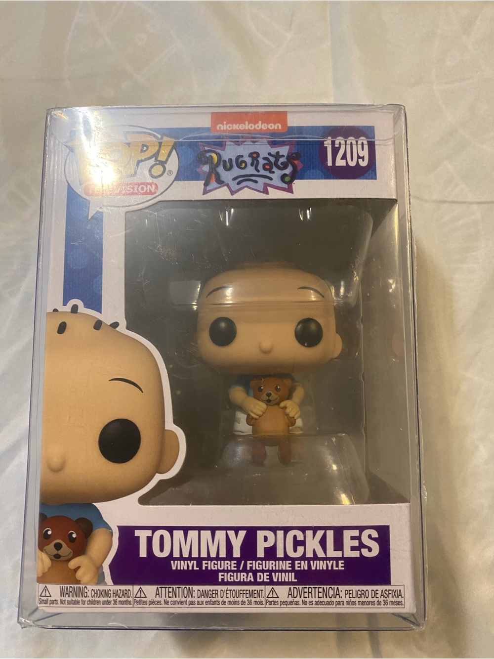Funko Pop! Tommy Pickles Vinyl Figure - Beige, Blue, Brown